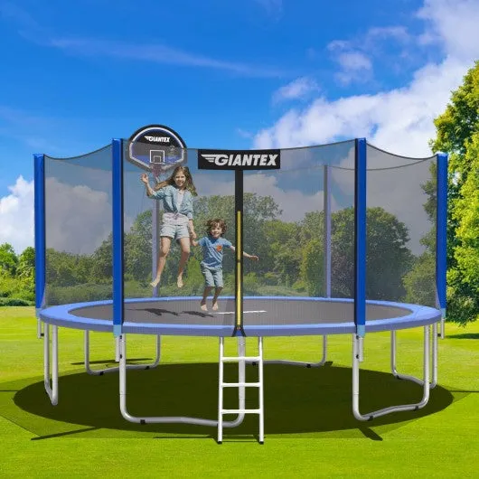 16/15/14/12FT Bounce Jump Safety Enclosure Net