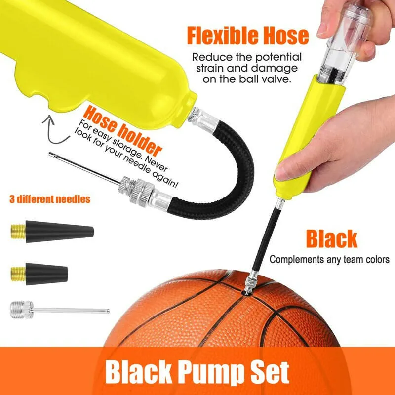 16cm Mini Bicycle Pump Portable Plastic Balls Basketball Football Soccer Yoga Ball Hand Air Pump Inflator Accessories Tools 2023