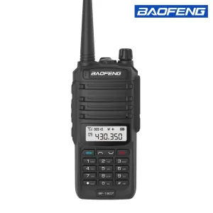 1pcs Baofeng BF-1907 Waterproof UHF VHF Long Range Walkie Talkie, Type-C Two Way Radio For Sport, Fishing, Hiking, Climbing