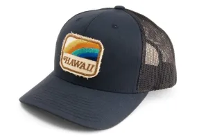 #220 - Basecap Trucker Cap Hawaii blue