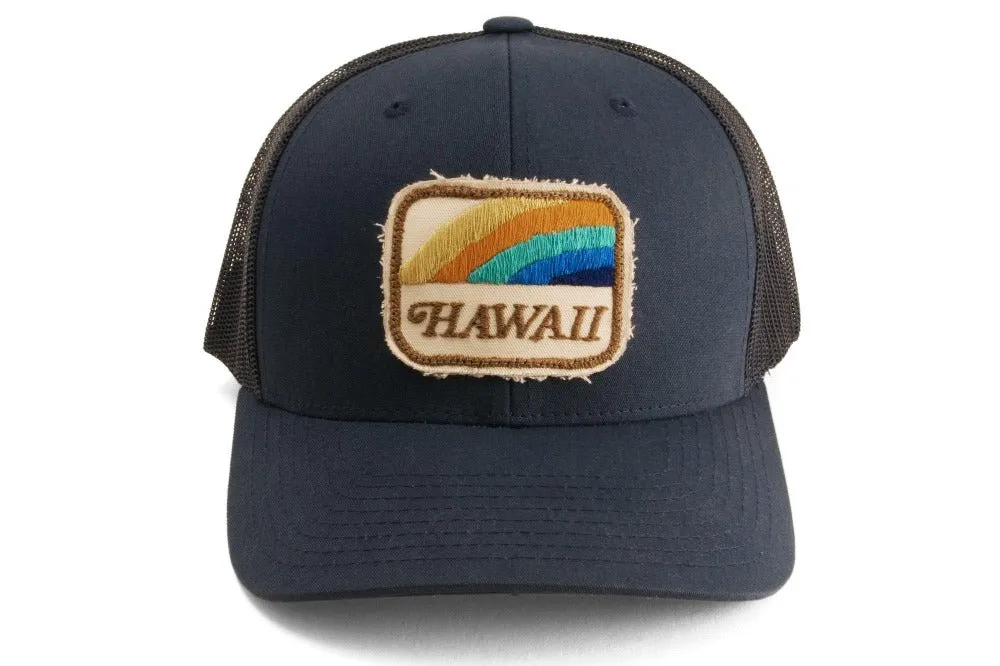 #220 - Basecap Trucker Cap Hawaii blue