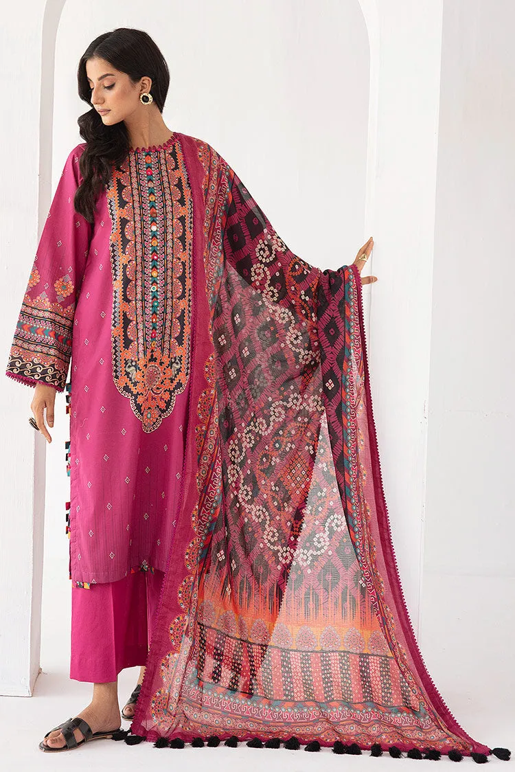 3-PC Unstitched Digital Printed Lawn Suit