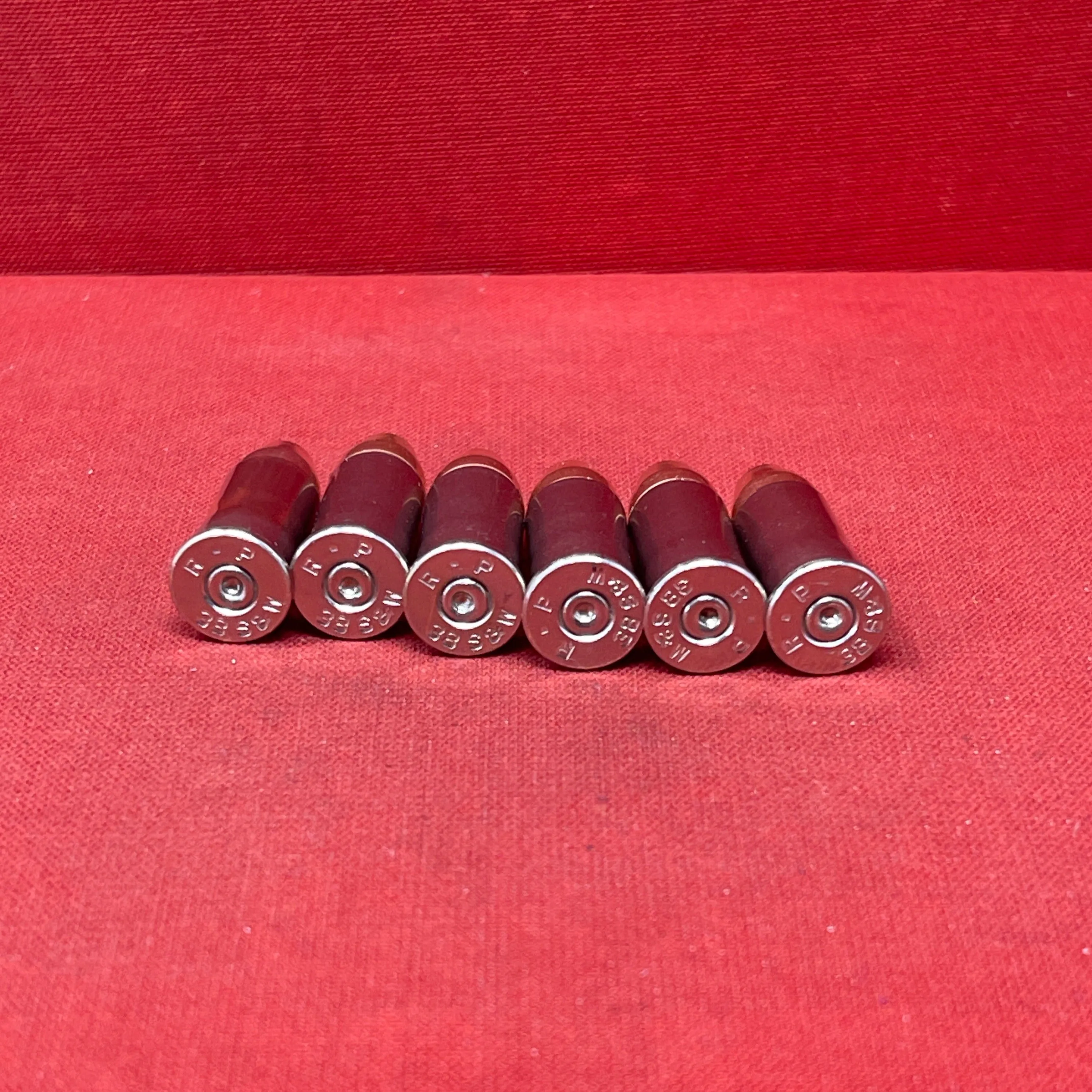 6 x ..38 Smith & Wesson Inert Round