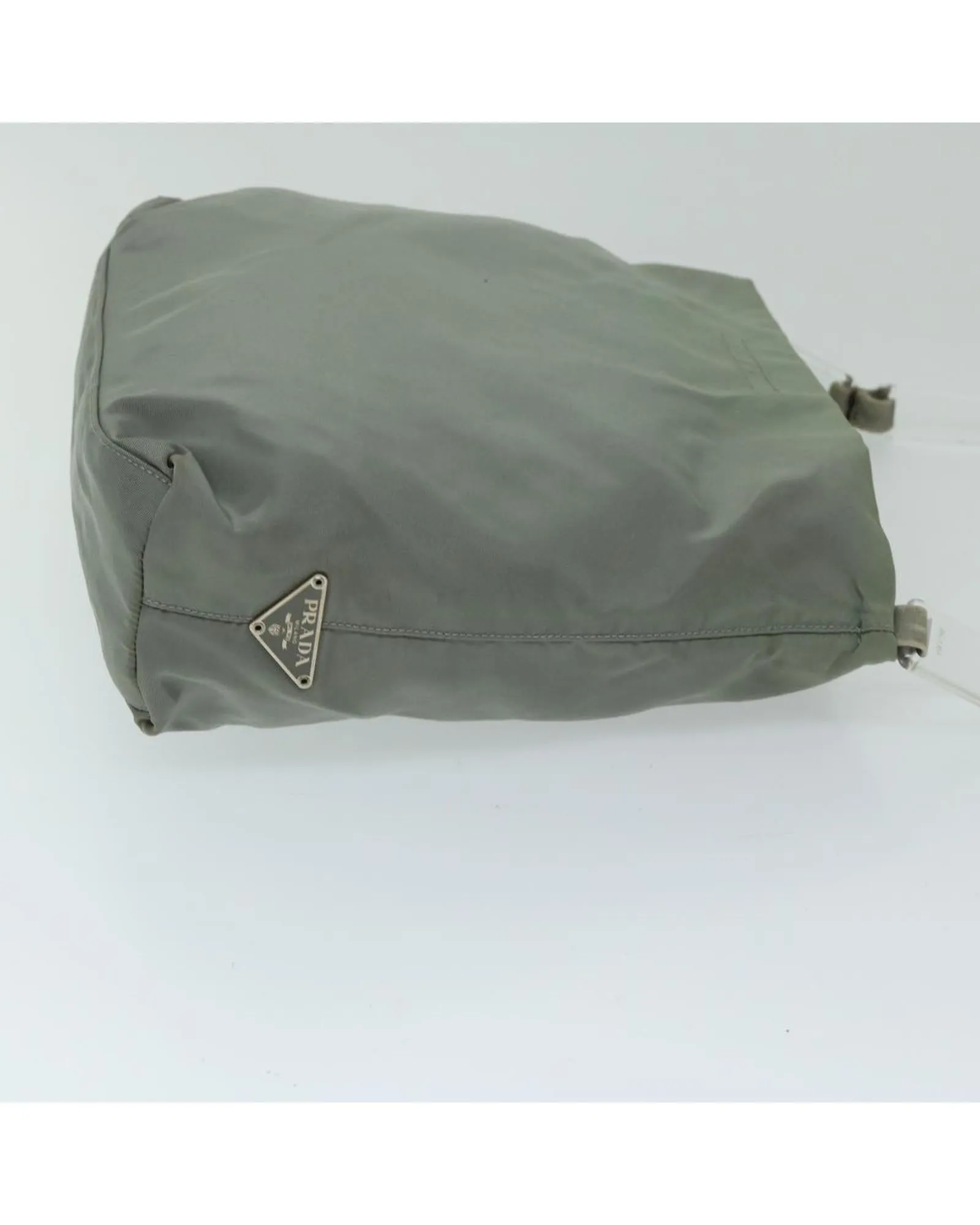 Authentic Khaki Nylon Shoulder Bag