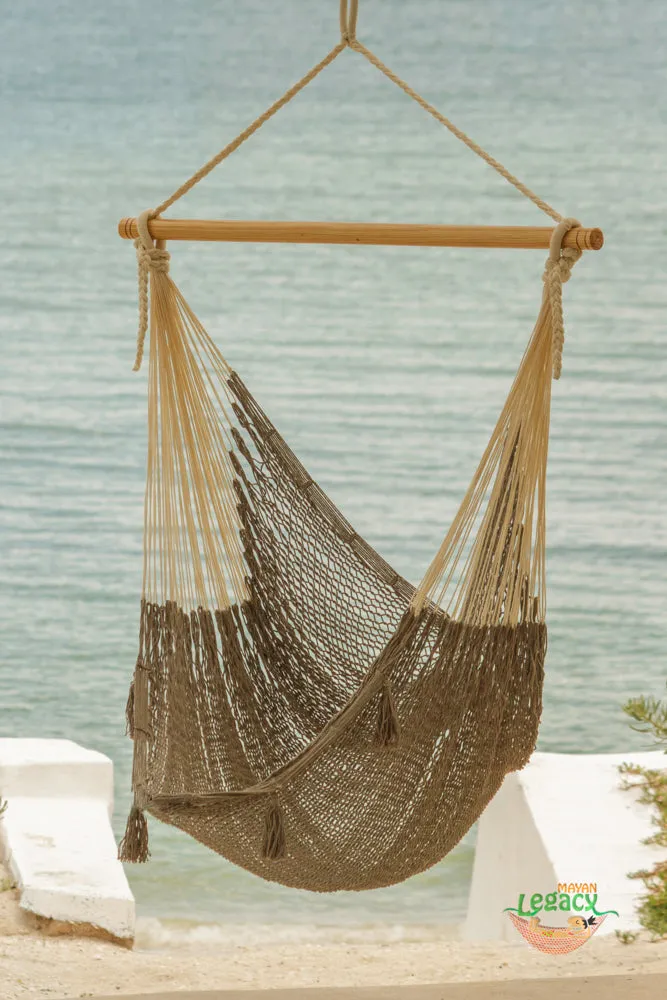 Authentic Mexican Hammock swing chair in Dream Sands Cotton