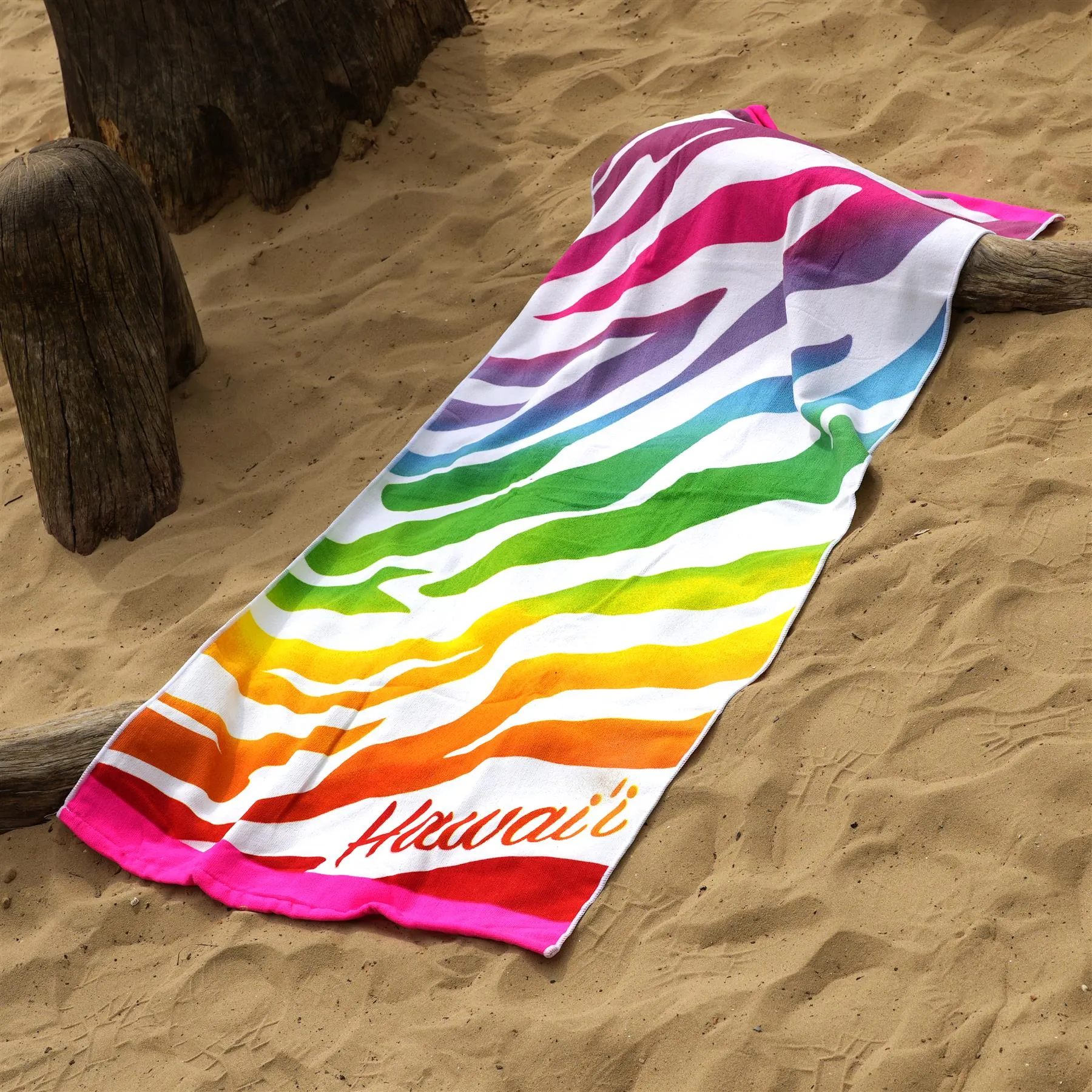 Beach Bath Towel Hawaii Design Microfibre Towel