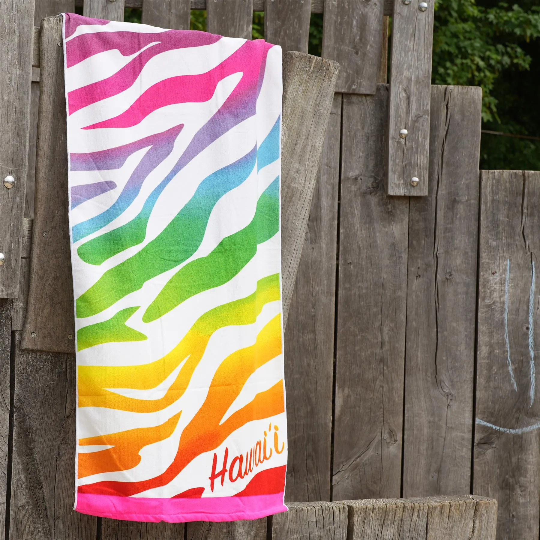 Beach Bath Towel Hawaii Design Microfibre Towel