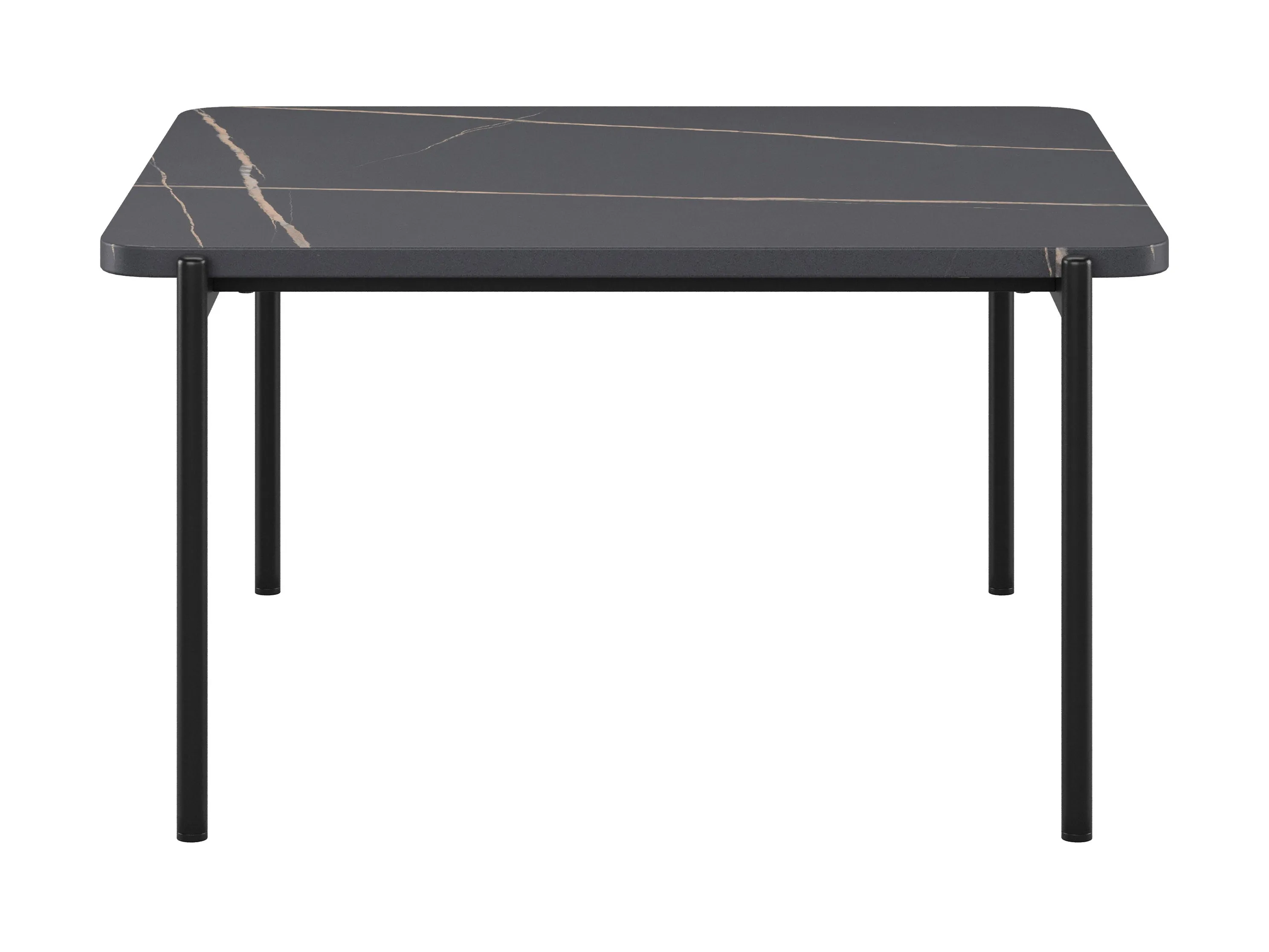 Black Marble Coffee Table Set