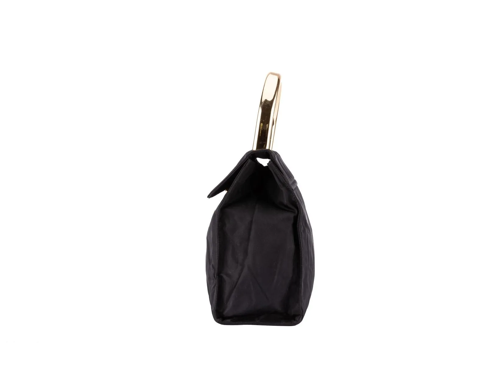 Black Nylon Handbag