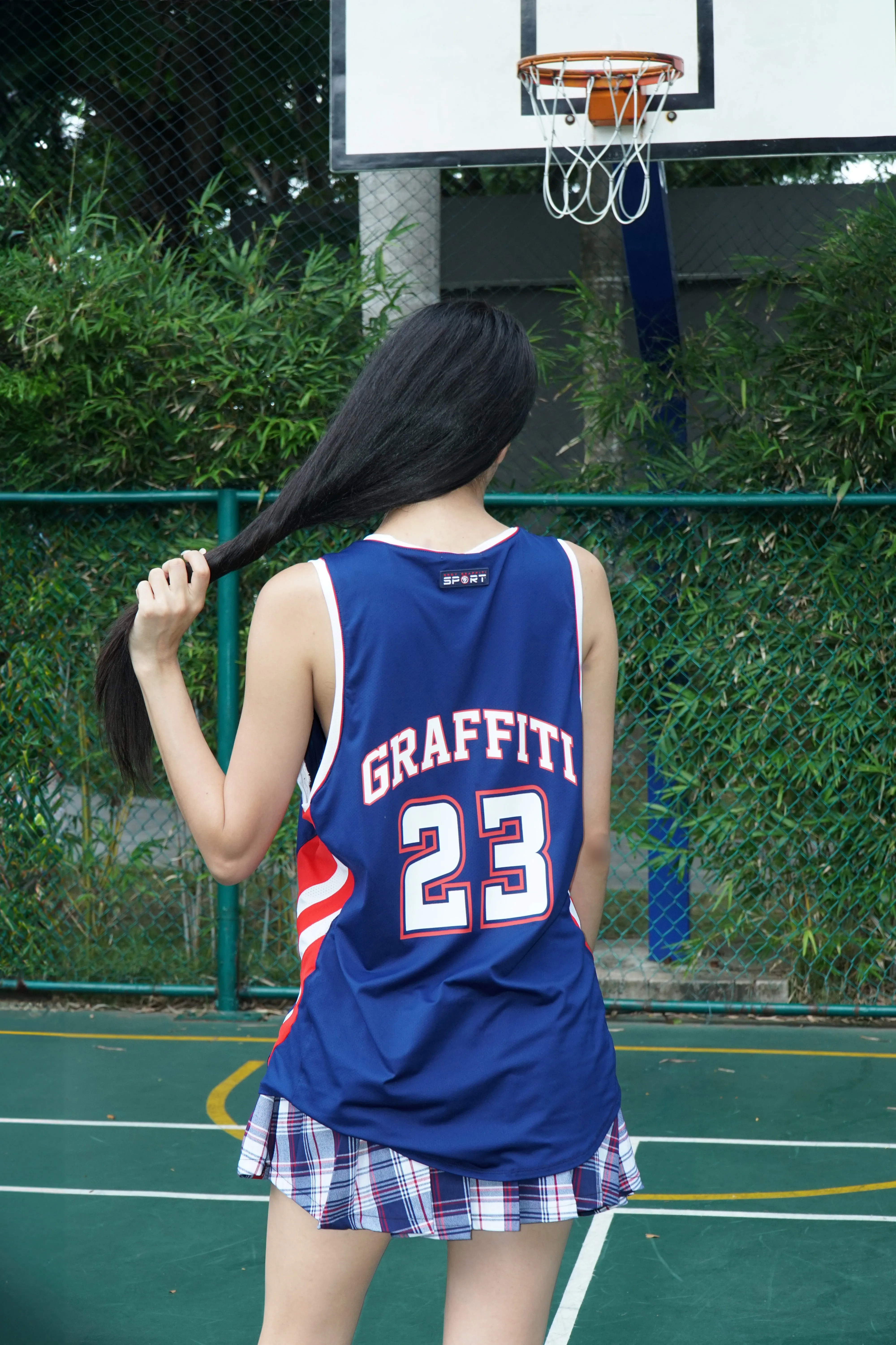 Body Graffiti Unisex Basketball 23 Jersey Shirt