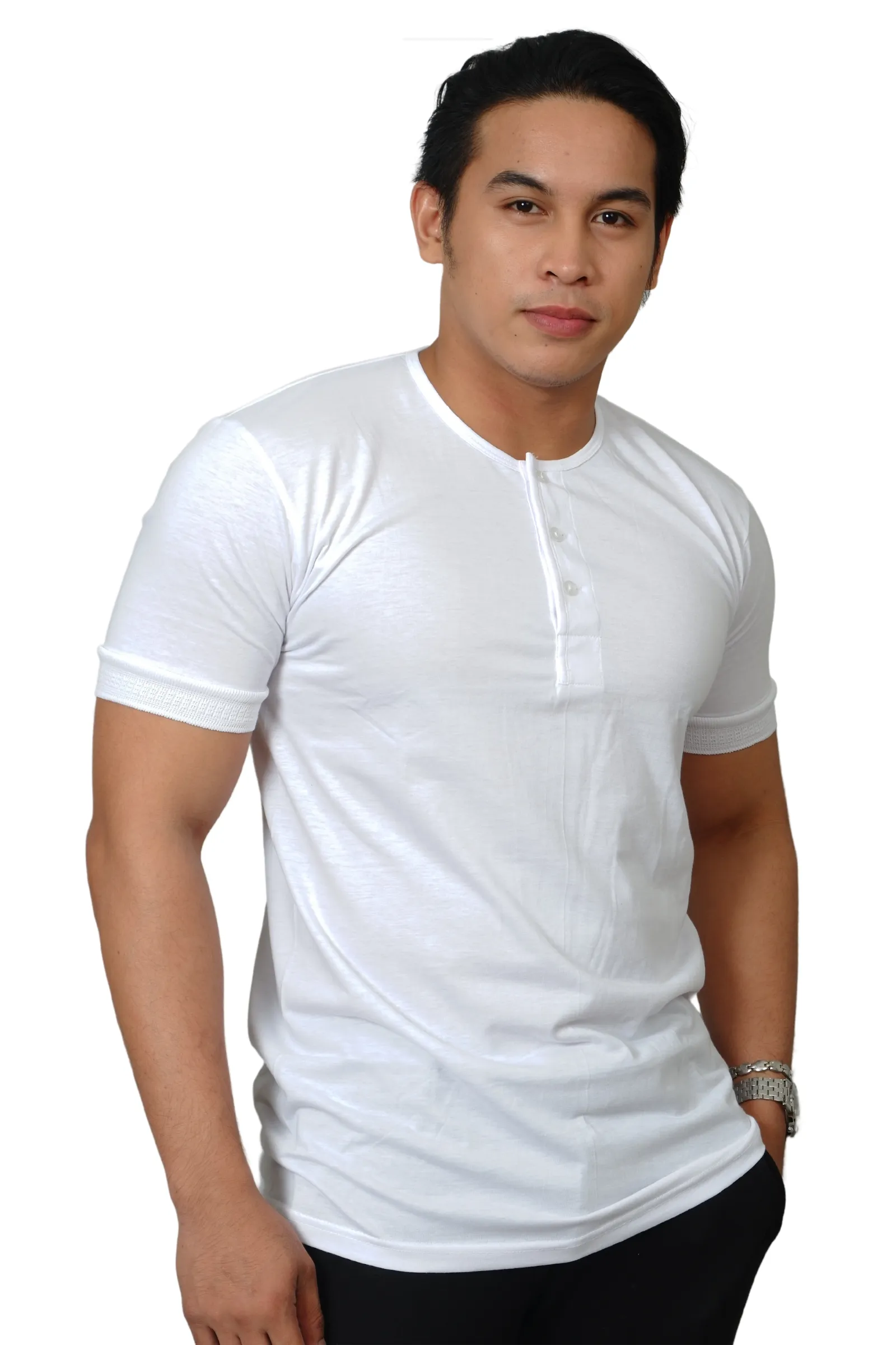 Camisa De Chino Undershirt Short Sleeve | JB003