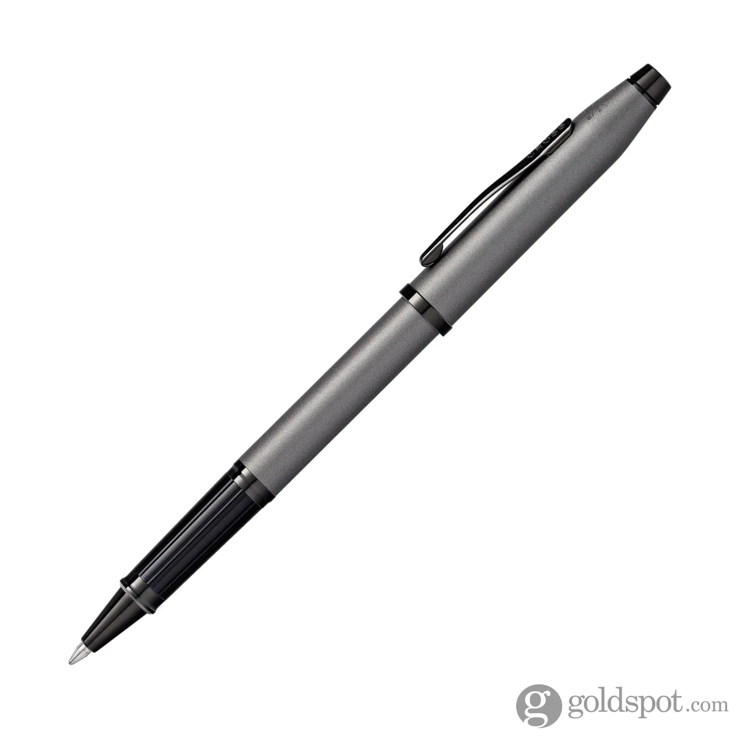 Cross Century II Selectip Rollerball Pen in Gunmetal Gray with Black Trim