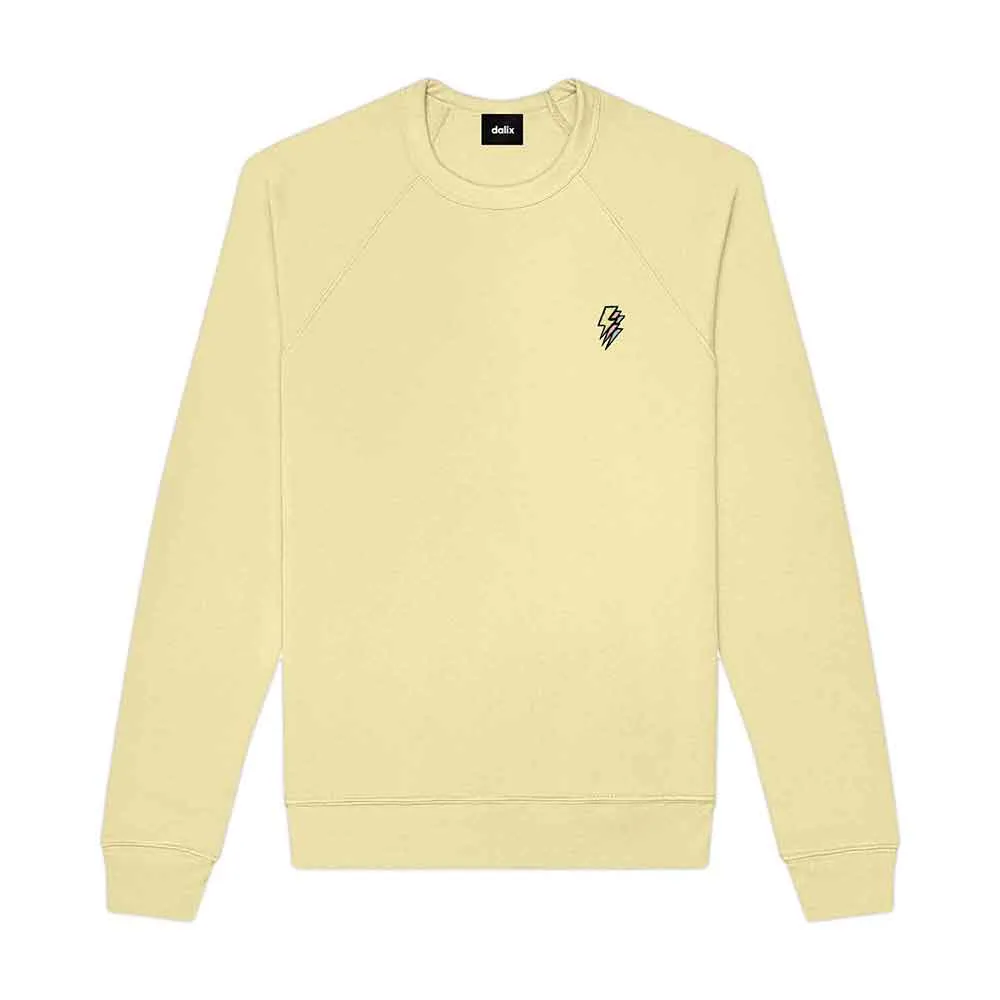 Dalix Lightning Crewneck Sweatshirt (Glow in the Dark)