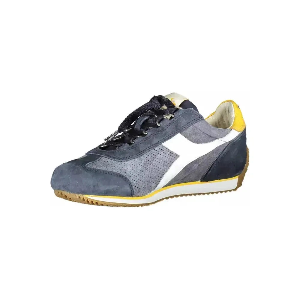 Diadora Blue Leather Women Sneaker