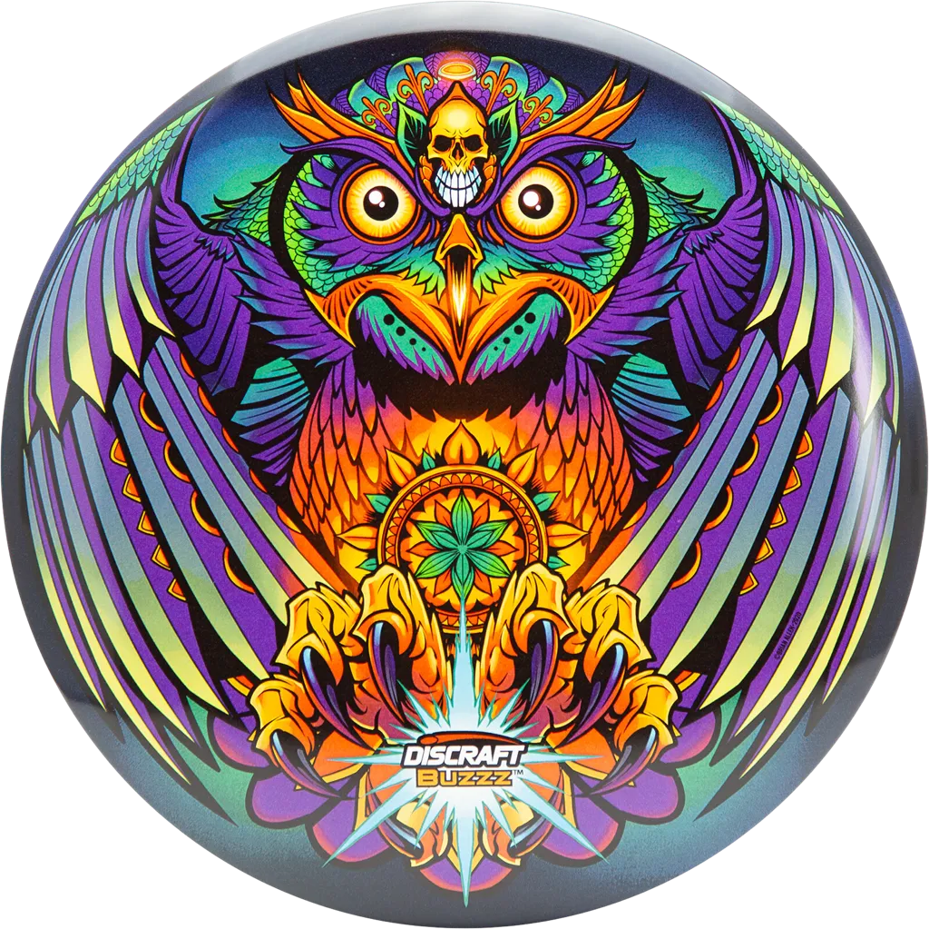 Discraft Brian Allen Supercolor Gallery Buzzz Golf Disc - Owl