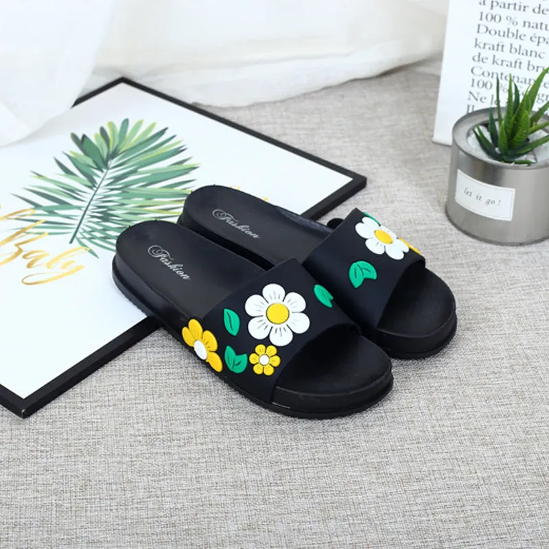 Flower PVC Home Line Sandals- King Stone Brothers and Co™️