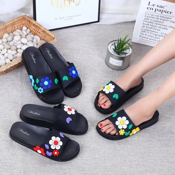 Flower PVC Home Line Sandals- King Stone Brothers and Co™️