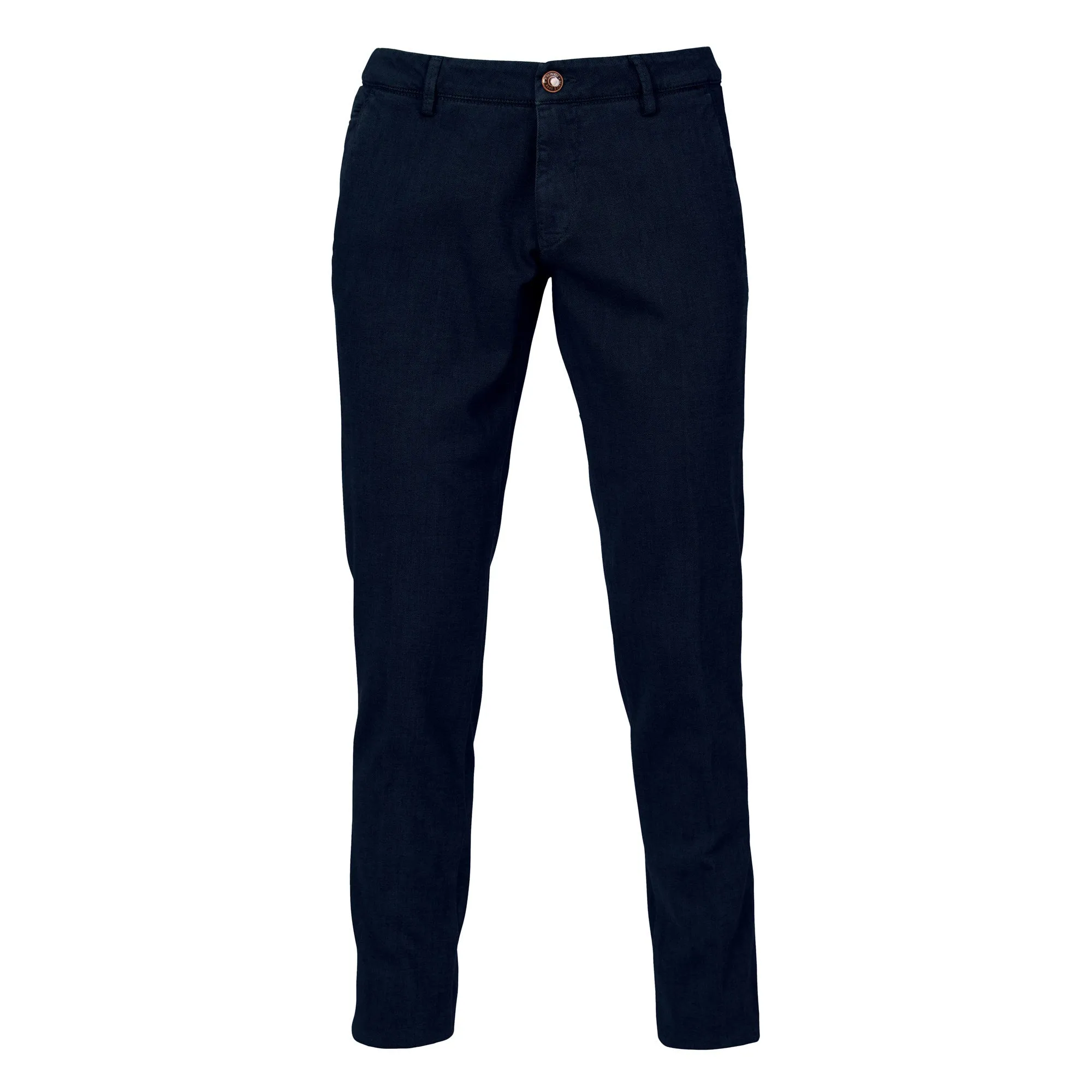 FRADI "Denim Look" Cotton Stretch Chino NAVY