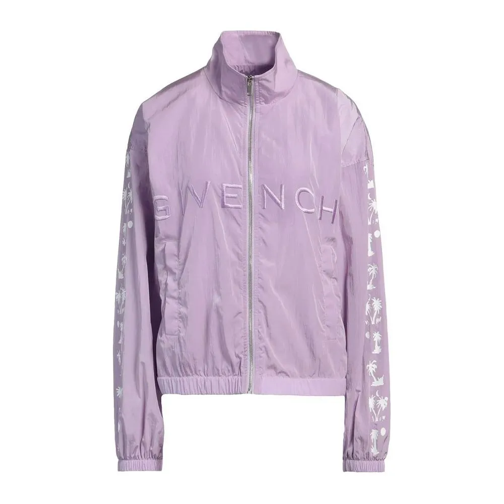 Givenchy Purple Nylon Jackets & Coat