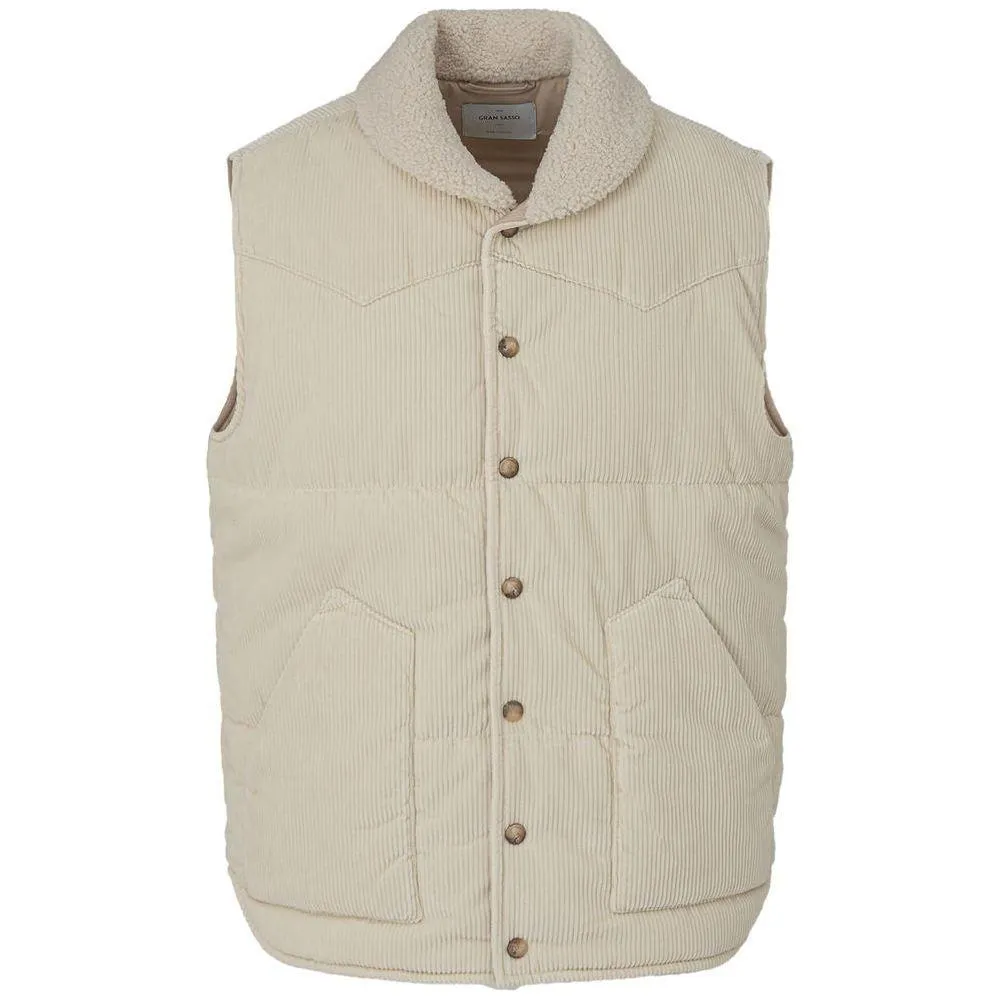 Gran Sasso White Cotton Jacket