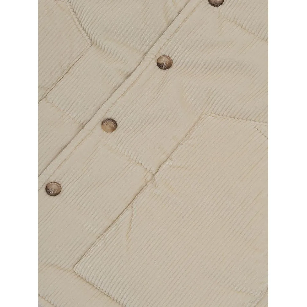 Gran Sasso White Cotton Jacket