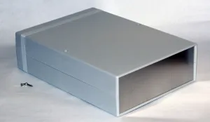 Instrument Gray Chassis Box, 11.02" x 7.87" x 3.00"