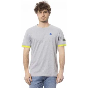 Invicta Gray Cotton Men T-Shirt