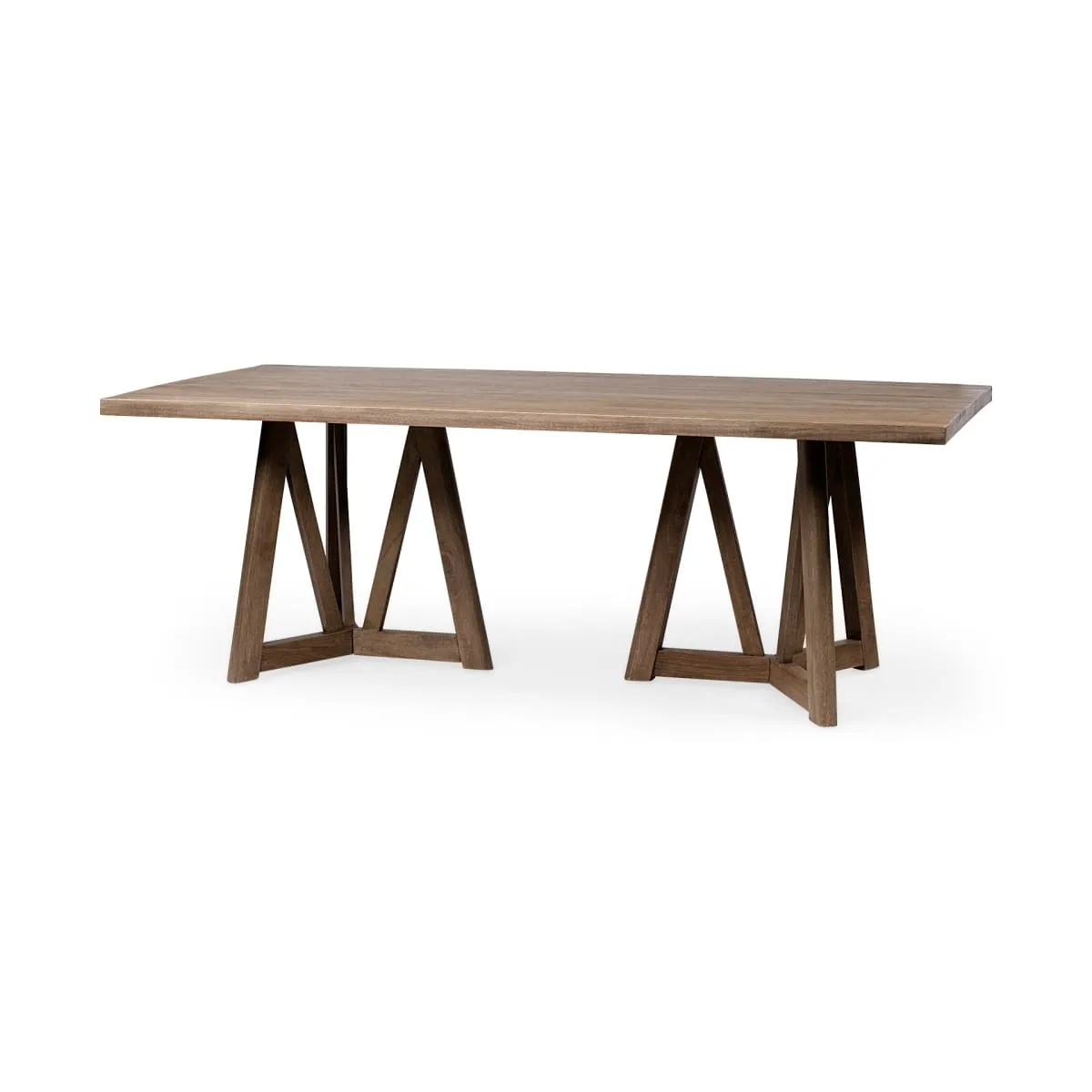 Legolas Dining Table Brown Wood | Rectangle