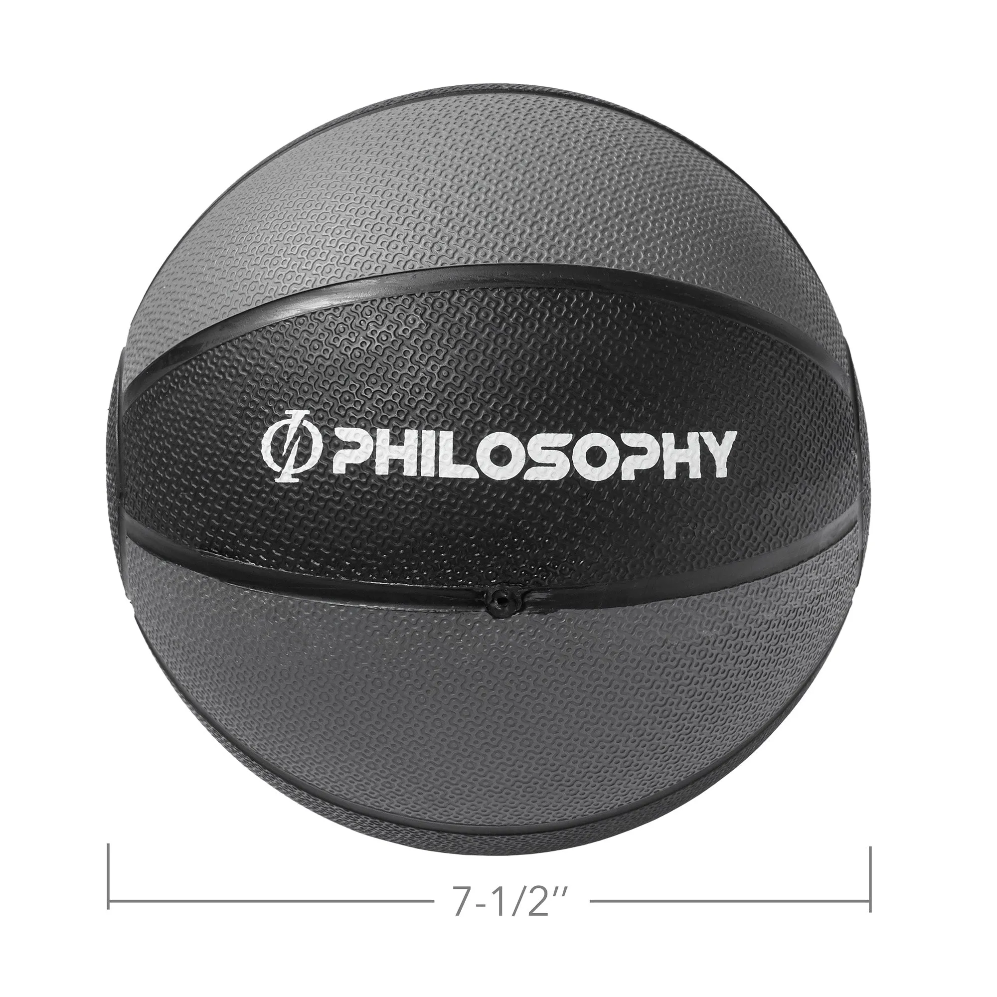 Medicine Ball - Weighted Fitness Ball, Non-Slip Grip