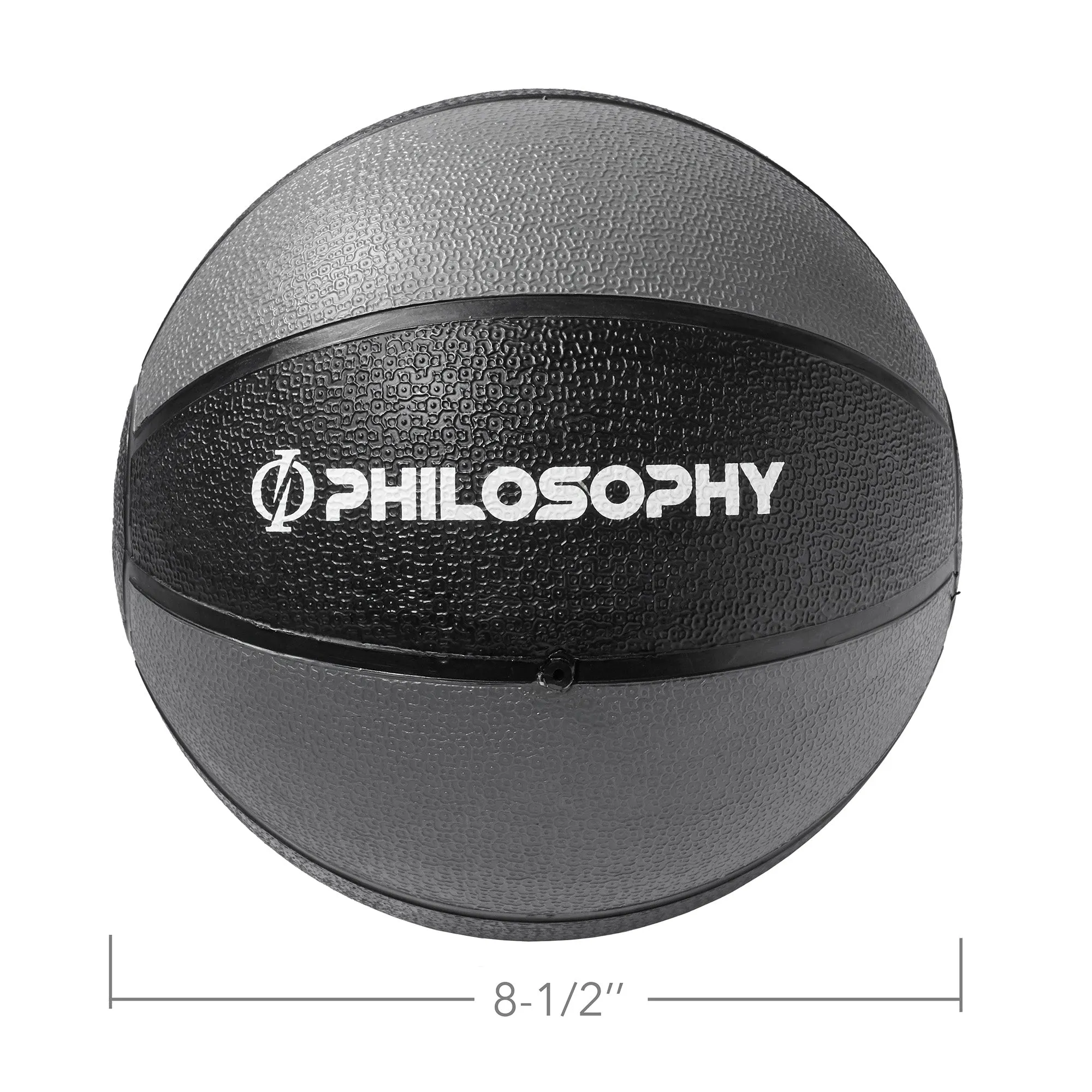 Medicine Ball - Weighted Fitness Ball, Non-Slip Grip