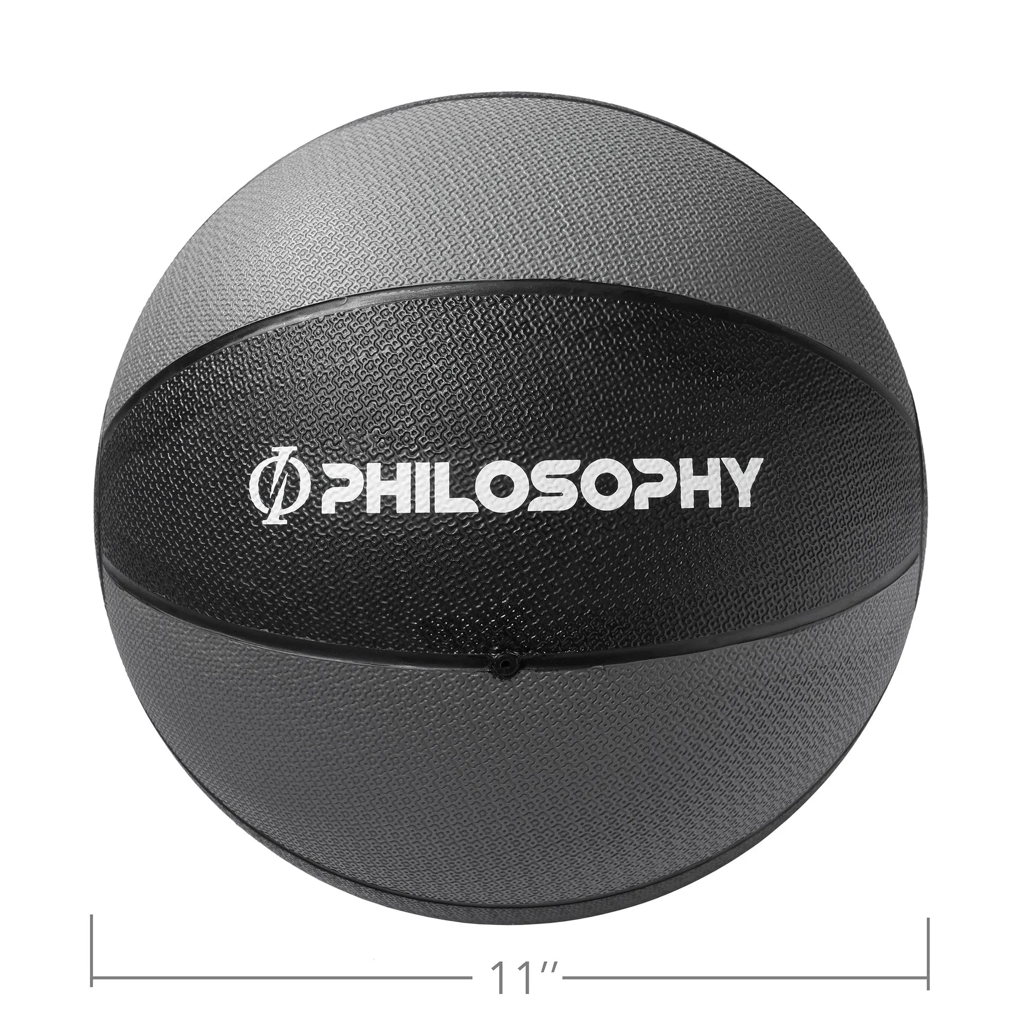 Medicine Ball - Weighted Fitness Ball, Non-Slip Grip