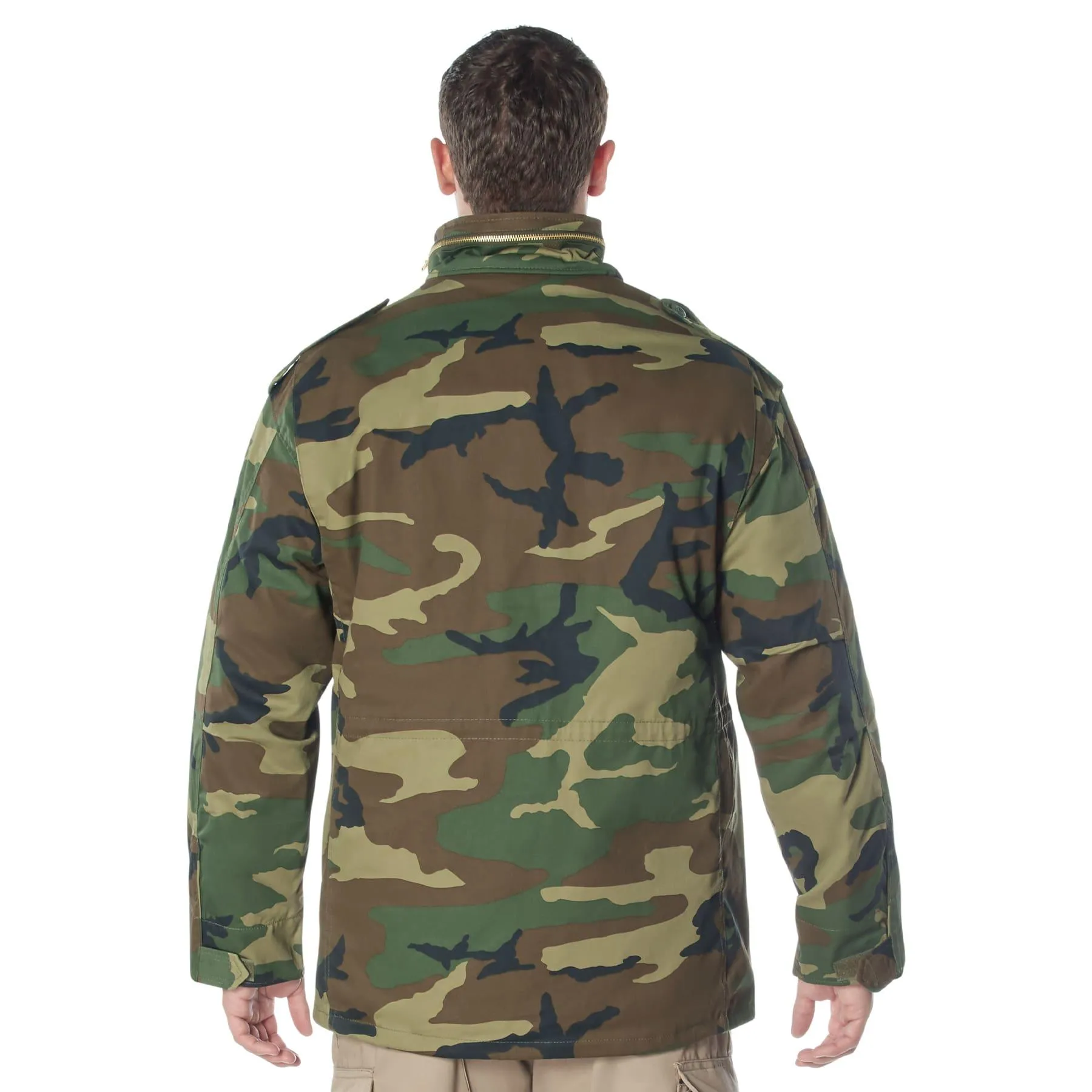 Mens Camo M-65 Field Jacket by Rothco