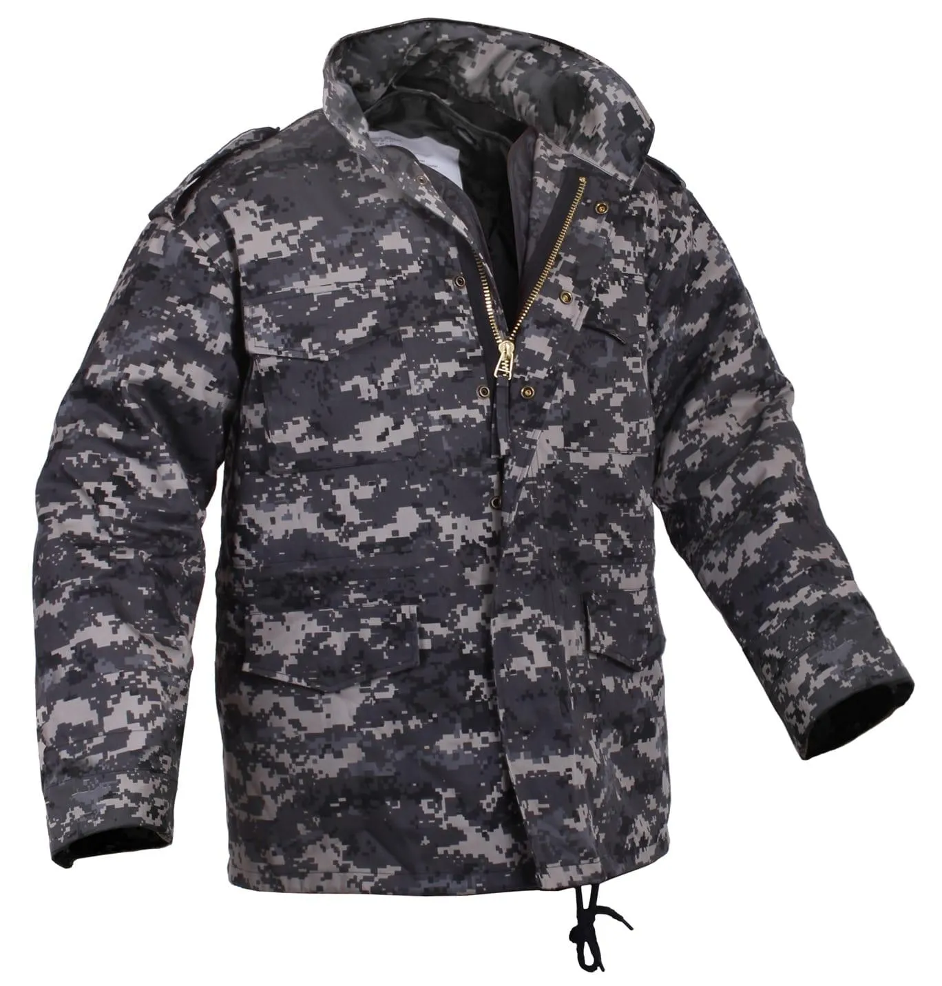 Mens Camo M-65 Field Jacket by Rothco