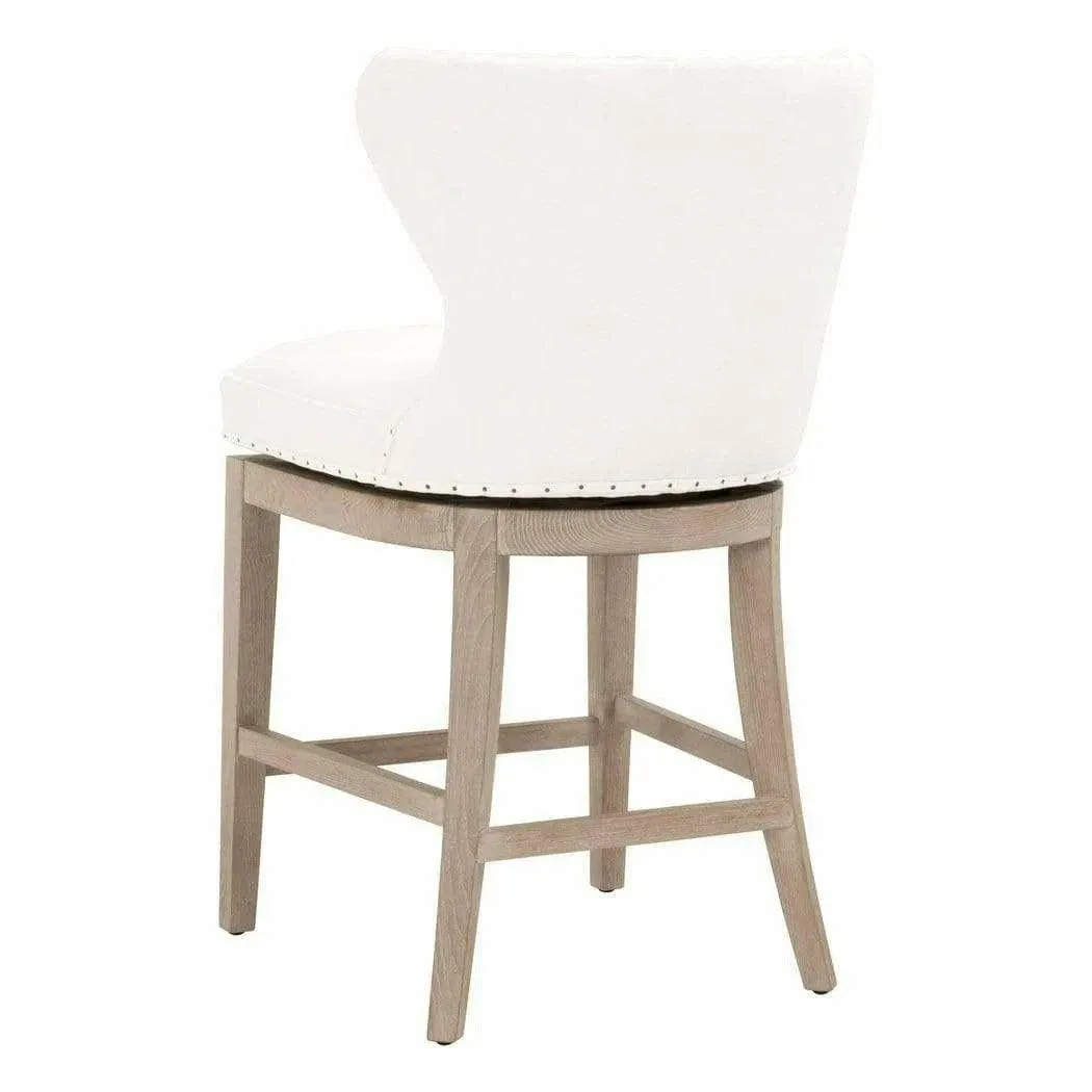 Milton Swivel Counter Stool LiveSmart Peyton-Pearl  Ash