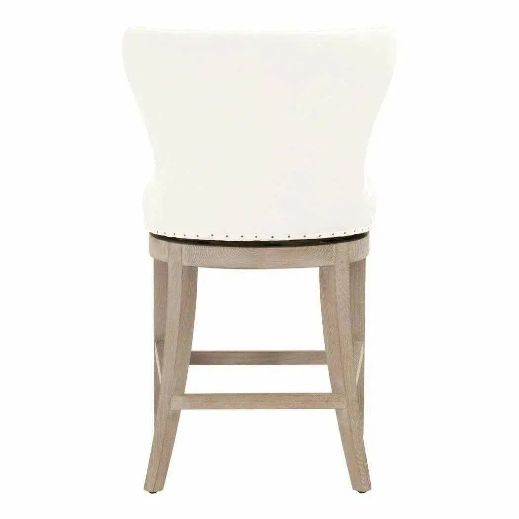 Milton Swivel Counter Stool LiveSmart Peyton-Pearl  Ash