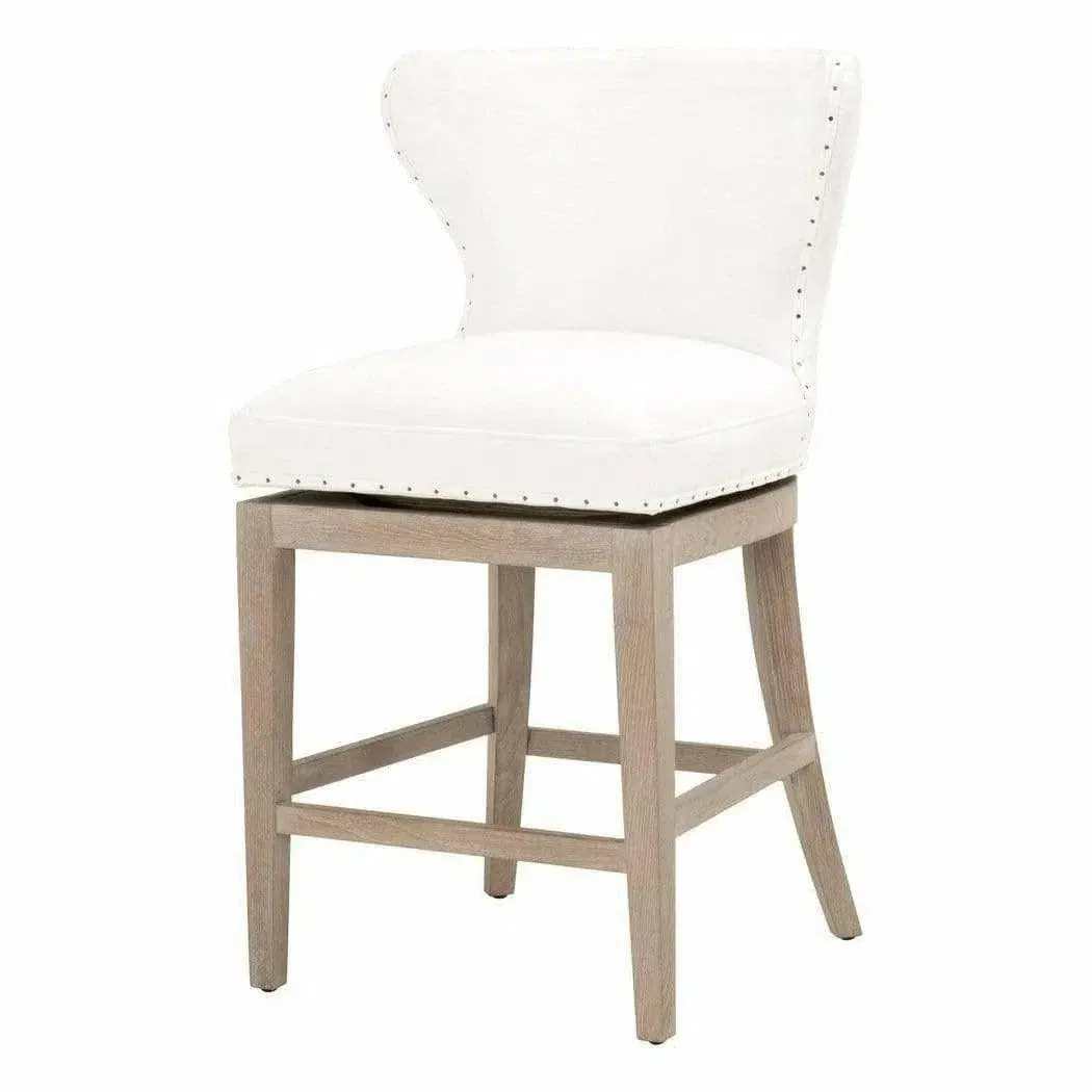 Milton Swivel Counter Stool LiveSmart Peyton-Pearl  Ash