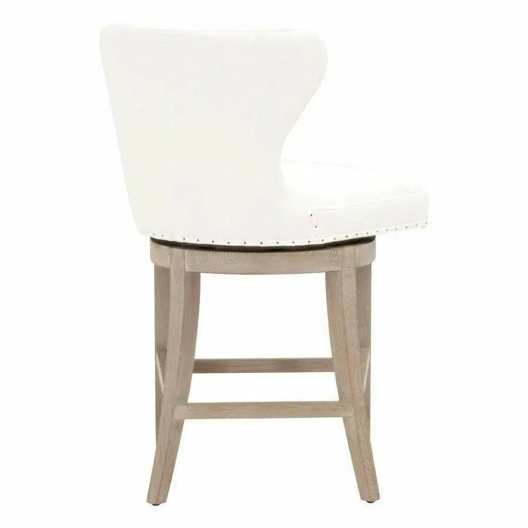 Milton Swivel Counter Stool LiveSmart Peyton-Pearl  Ash