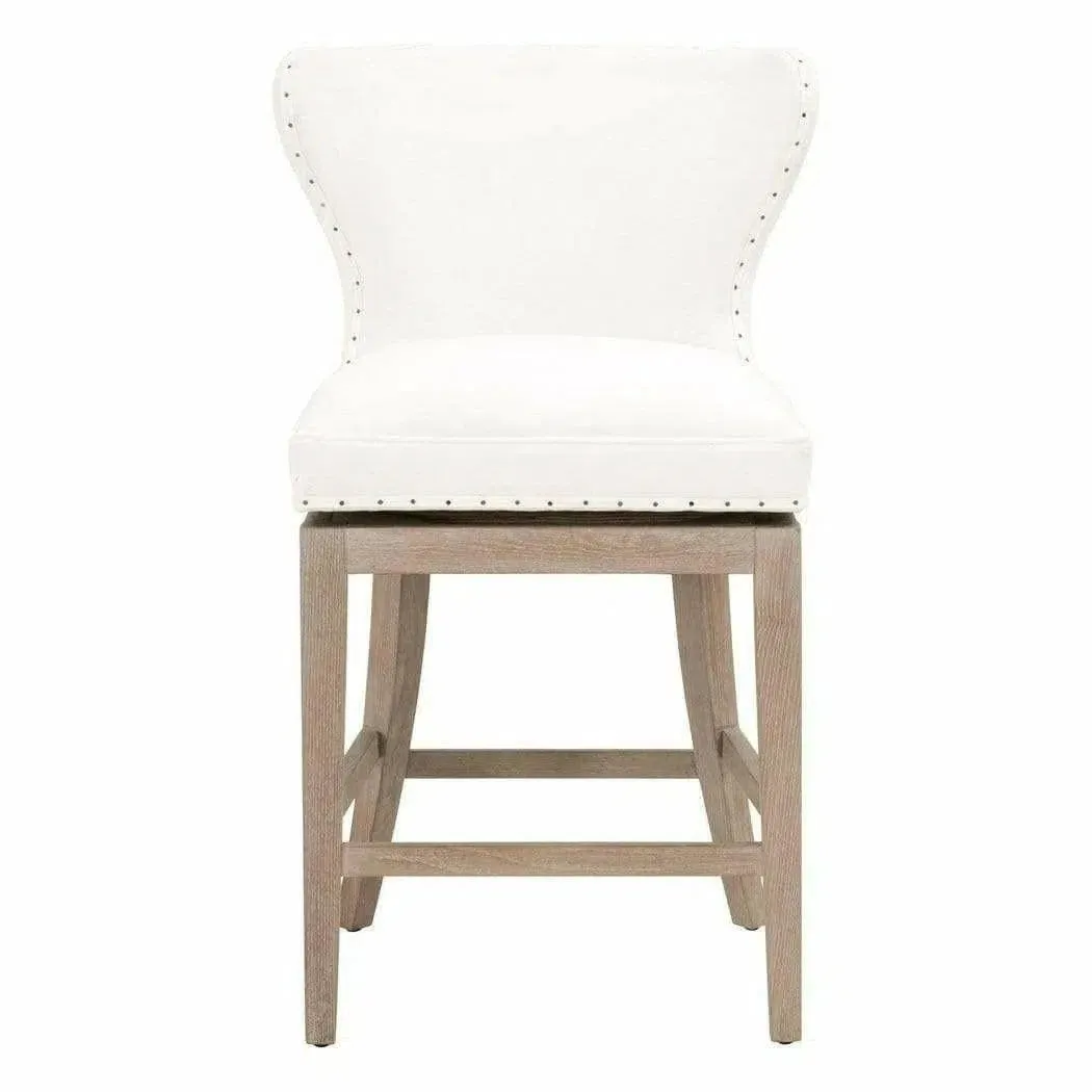 Milton Swivel Counter Stool LiveSmart Peyton-Pearl  Ash