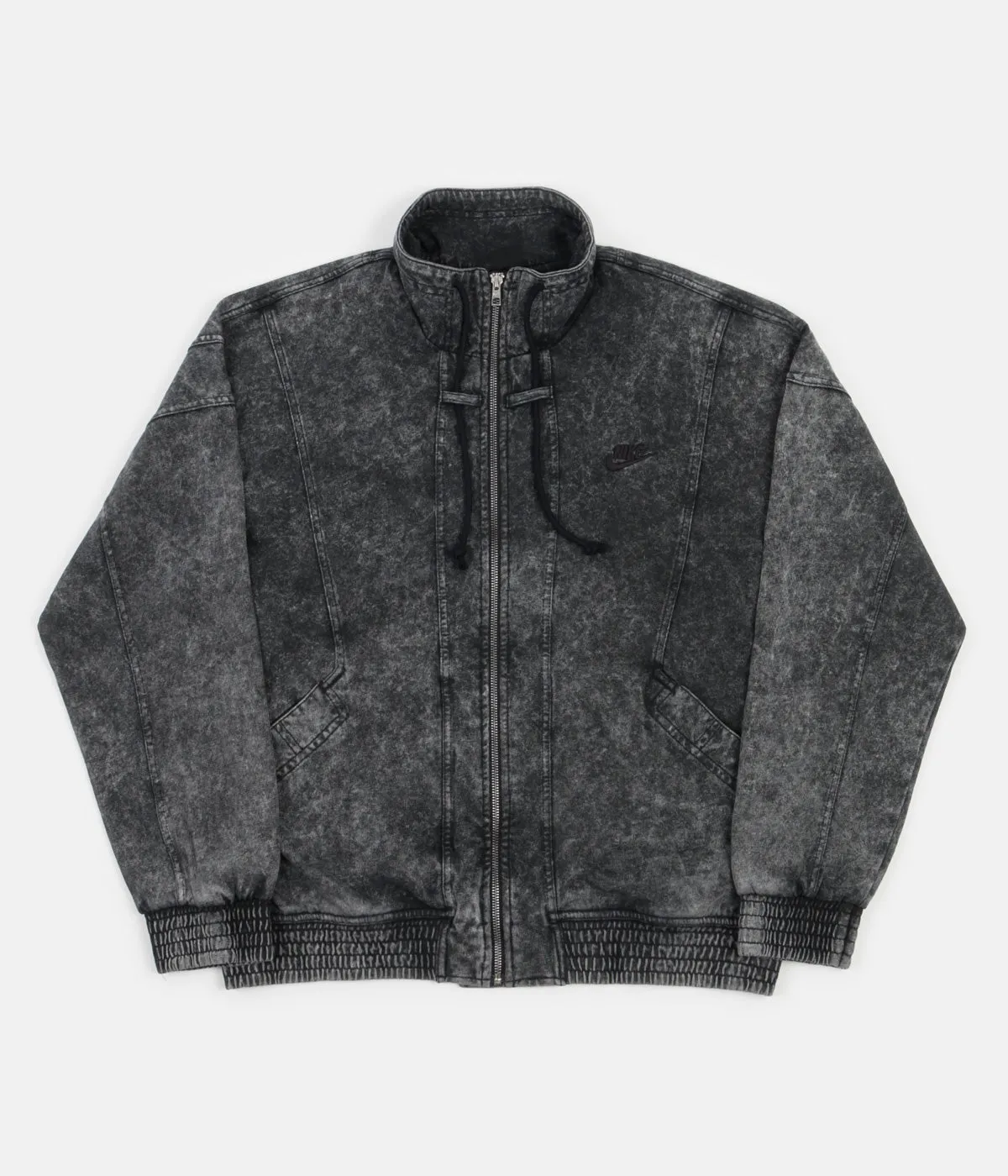 Nike Knit Wash Jacket - Black / Black