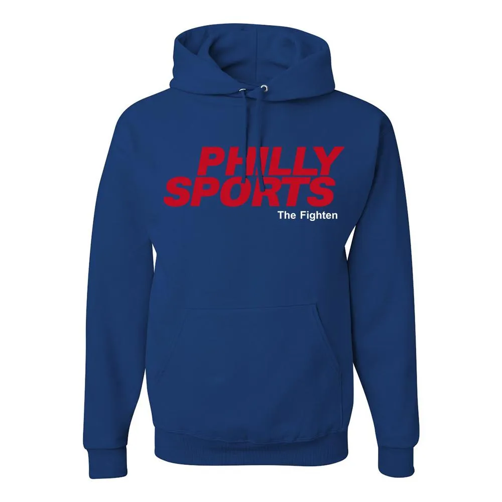 Philly Sports The Fighten Pullover Hoodie | Philly Sports The Fighten Royal Pull Over Hoodie