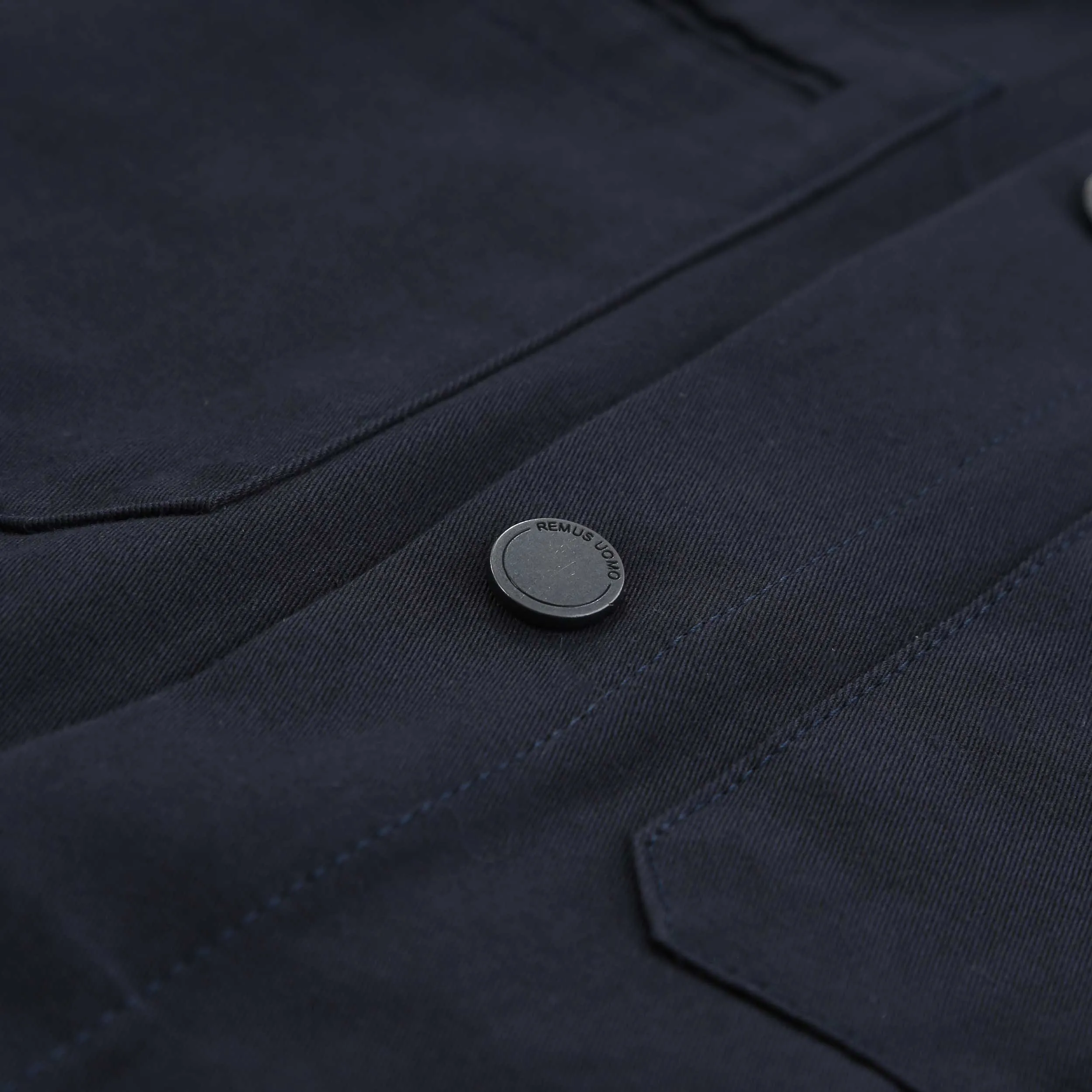 Remus Uomo Coby Utility Jacket in Navy