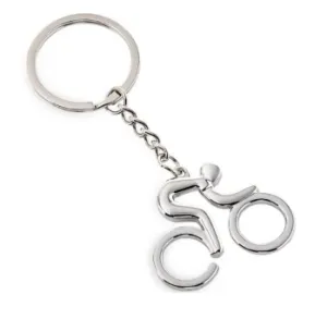 Simple Cyclist Keychain