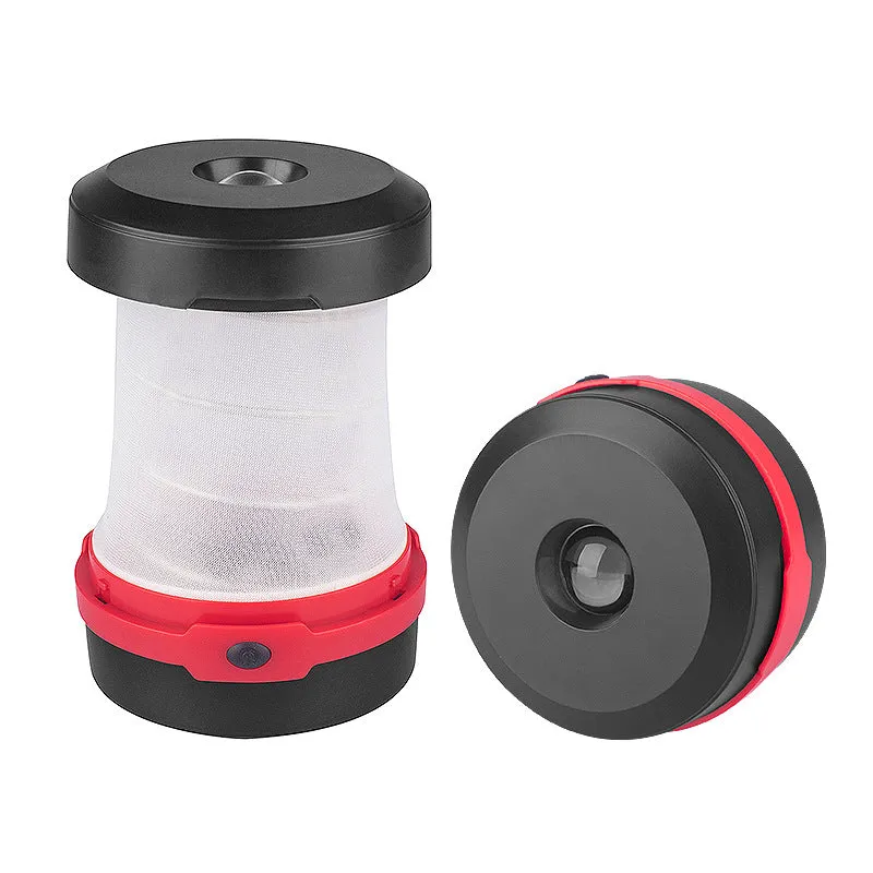 Solar Powered LED Camping Lantern, Collapsible Design USB