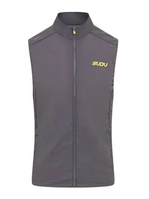 SRG 01 Run Gilet - Grey/Yellow