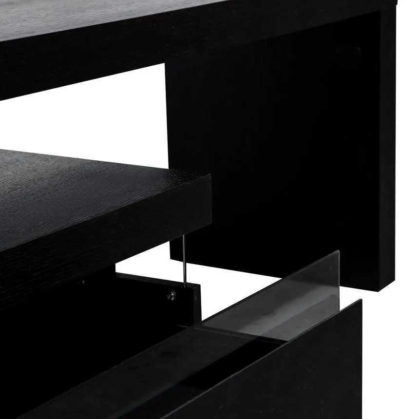 TV Entertainment Unit - Lowline - Black