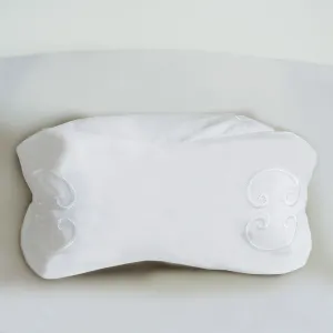 Vienna Egyptian Cotton Embroidered Neck Bolster Cover