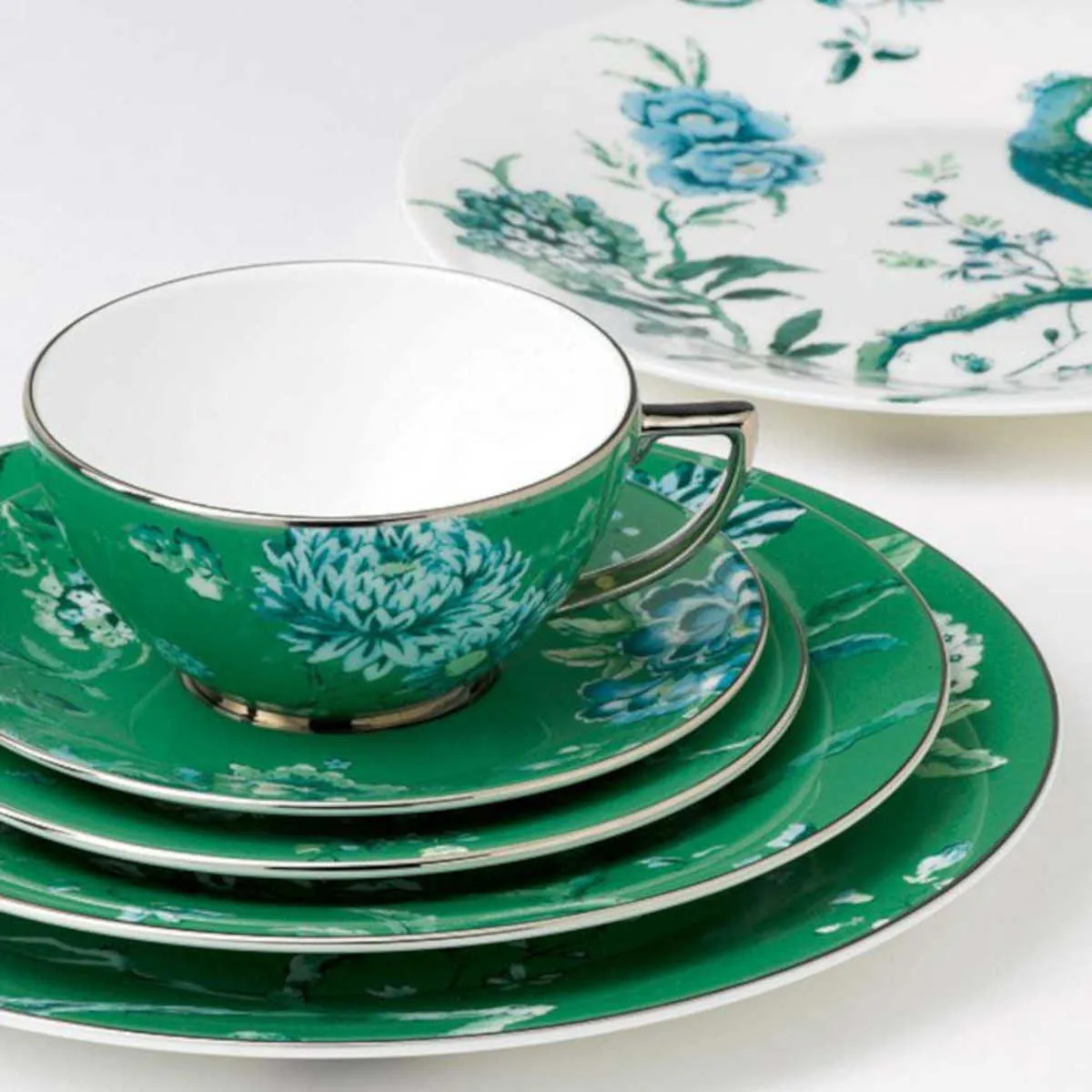 Wedgwood Jasper Conran Chinoiserie Plate Green 23cm