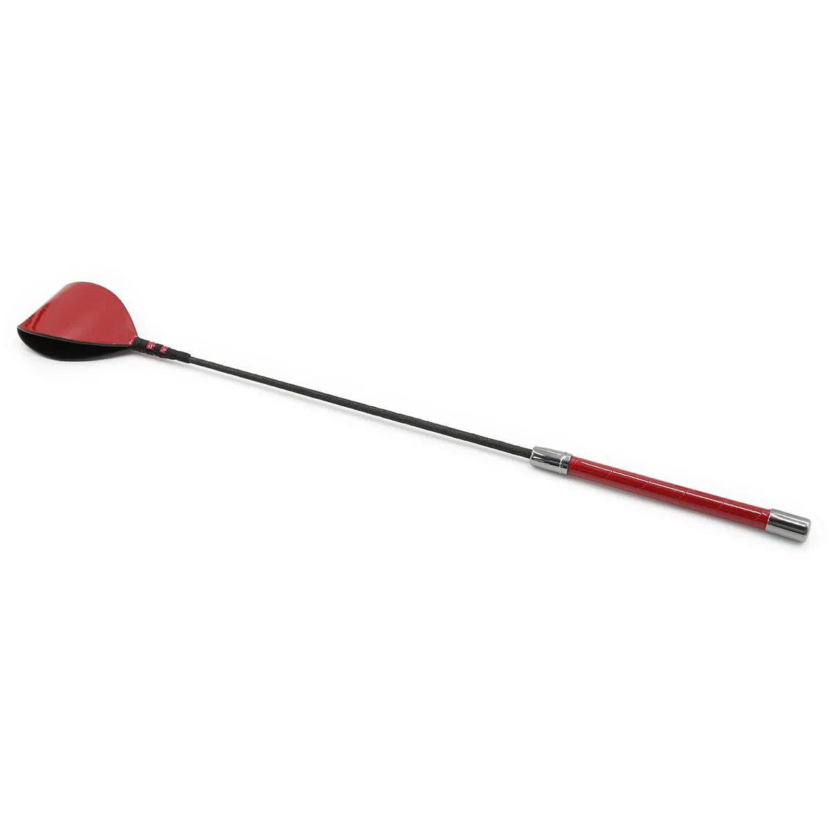 Wide Tip Red Riding Crop