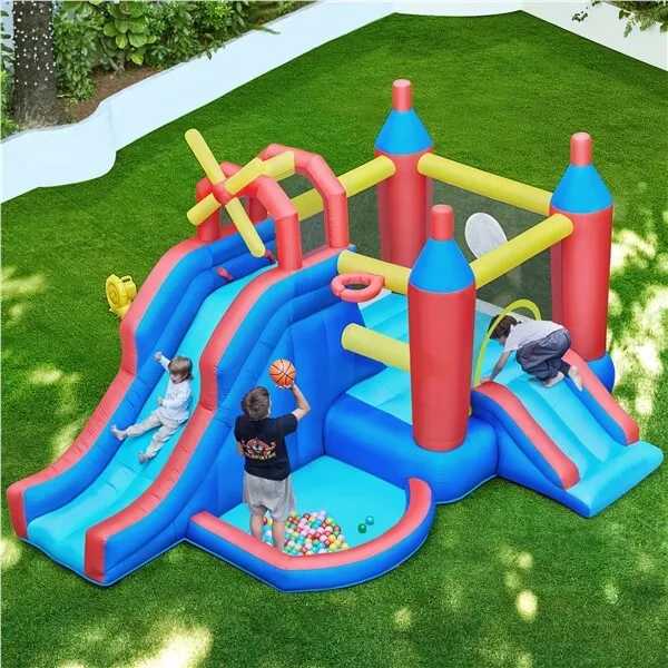 Yaheetech 7-in-1 Bouncy Castle Combo