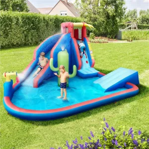 Yaheetech Inflatable Water Slide for Kids Aged 3-10